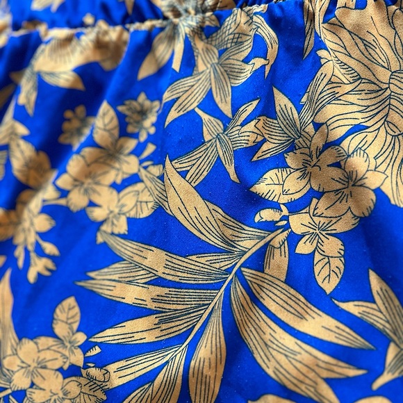 PRETTY LITTLE THING Women’s Size 10 Tropical Print Batwing Sleeve Maxi Dress - Picture 10 of 12